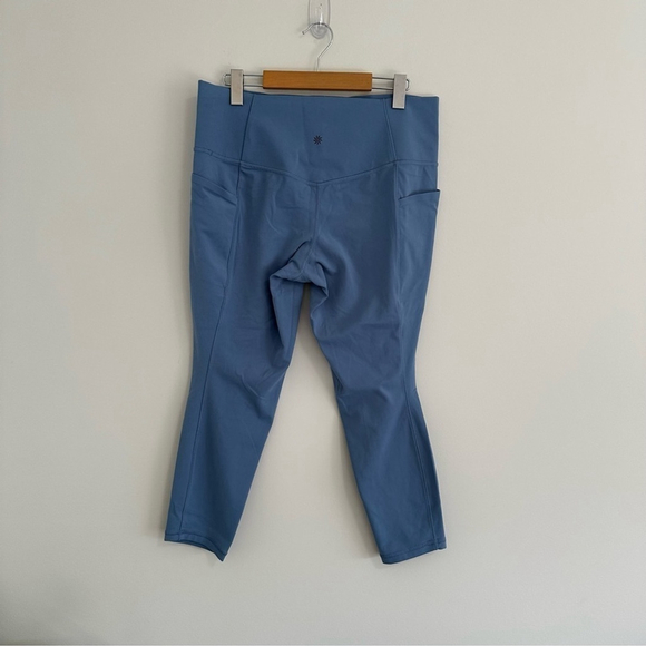 ATHLETA SALUTATION STASH HIGH RISE 7/8 TIGHT LEGGINGS SIZE XL - Picture 3 of 12